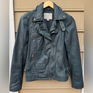 LUCKY BRAND Leather Jade Jacket